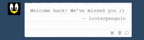 spike-replies:  Feels good to be back!  Yay, Spikey’s back! ^w^