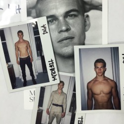 sexualified:  Mitchell Slaggert polaroids @ DNA