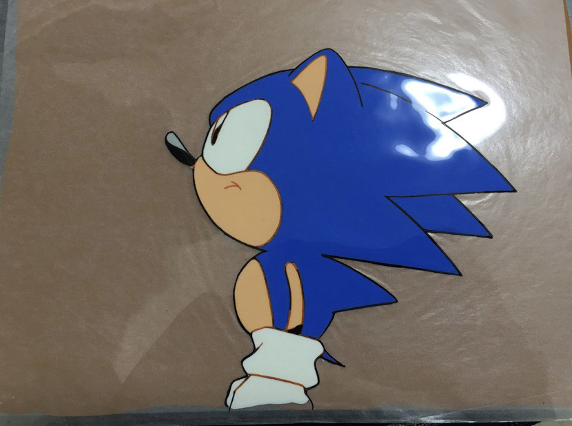 DOOM DAYS — The animation cels for Sonic CD (1993) produced by...