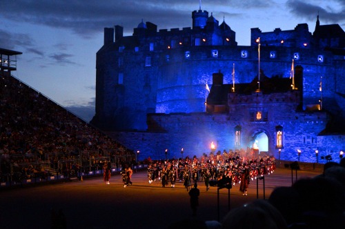 The Royal Edinburgh Military Tattoo - Edinburgh Castle, Scotland UK