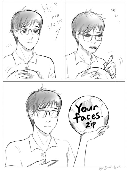 xixi-land: Hope you enjoyed this little hc of Yuri!!! at highschool💪