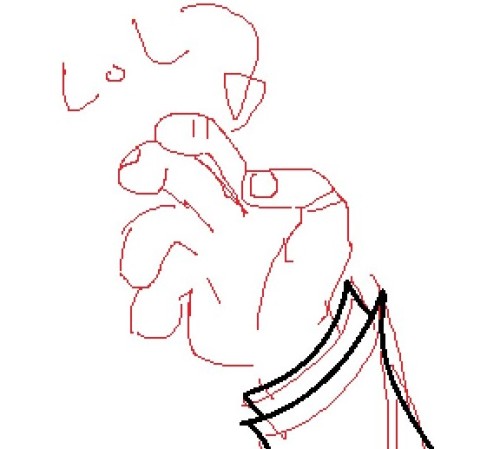 Ms Paint Charles, Plus The Silly Hand I Ended Up Rlly Liking.