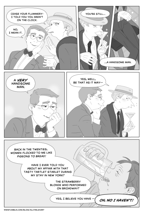 allthelexart: FULL VIEW RECOMMENDEDProhibition, a simpsons fancomicIllustrated by @kisselexy Wr