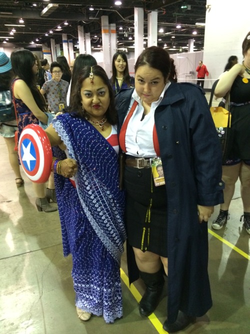 sporebat: steverogersorbust: For those of you asking, I was Indian Captain America! I got lots of sw