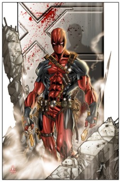 comicbookartwork:  Deadpool by Marco Checchetto