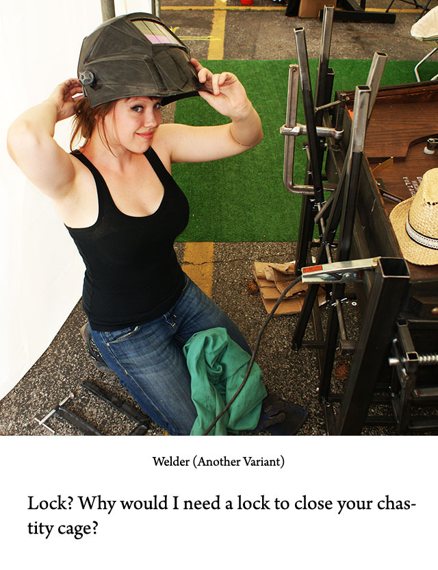 Is it just me, or are girls with welding tools always incredibly sexy?