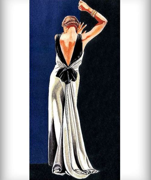 Danismm:  Design By Alix (Madame Grès) Paris 1937.