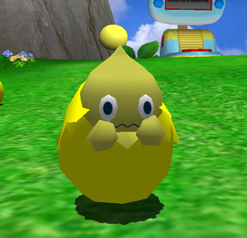 chao-studios:Minda the chao has been freed from his egg prison….