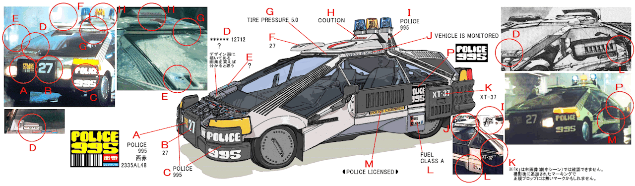 rocketumbl:  Blade Runner    Deckard’s Sedan   1608 
