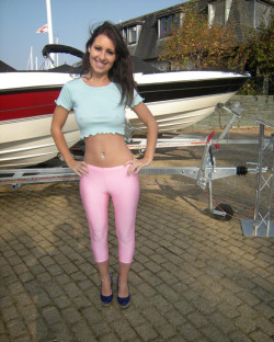 sexy-pokies:  Thinking about a boat  What boat