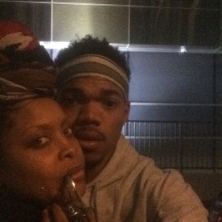 chancetherapper:  No way I’d rather spend Saturday nights than with Queen Erykah  beam-meh-up-scotty