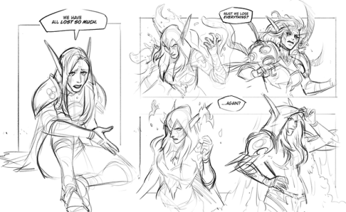  Three Sisters redraw pt.8Shorter bit, but it’s the rest before the part that I’m gonna add a lot of