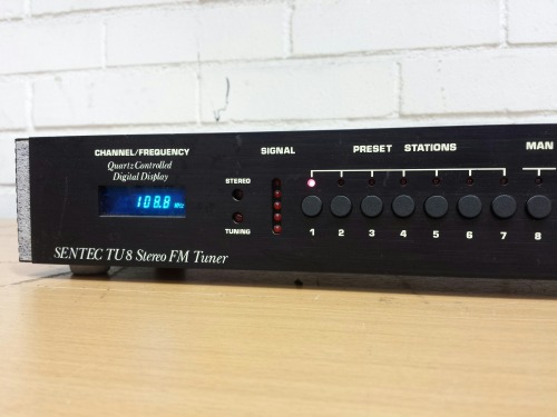 Sentec TU-8 Quartz Controlled FM Tuner, 1979