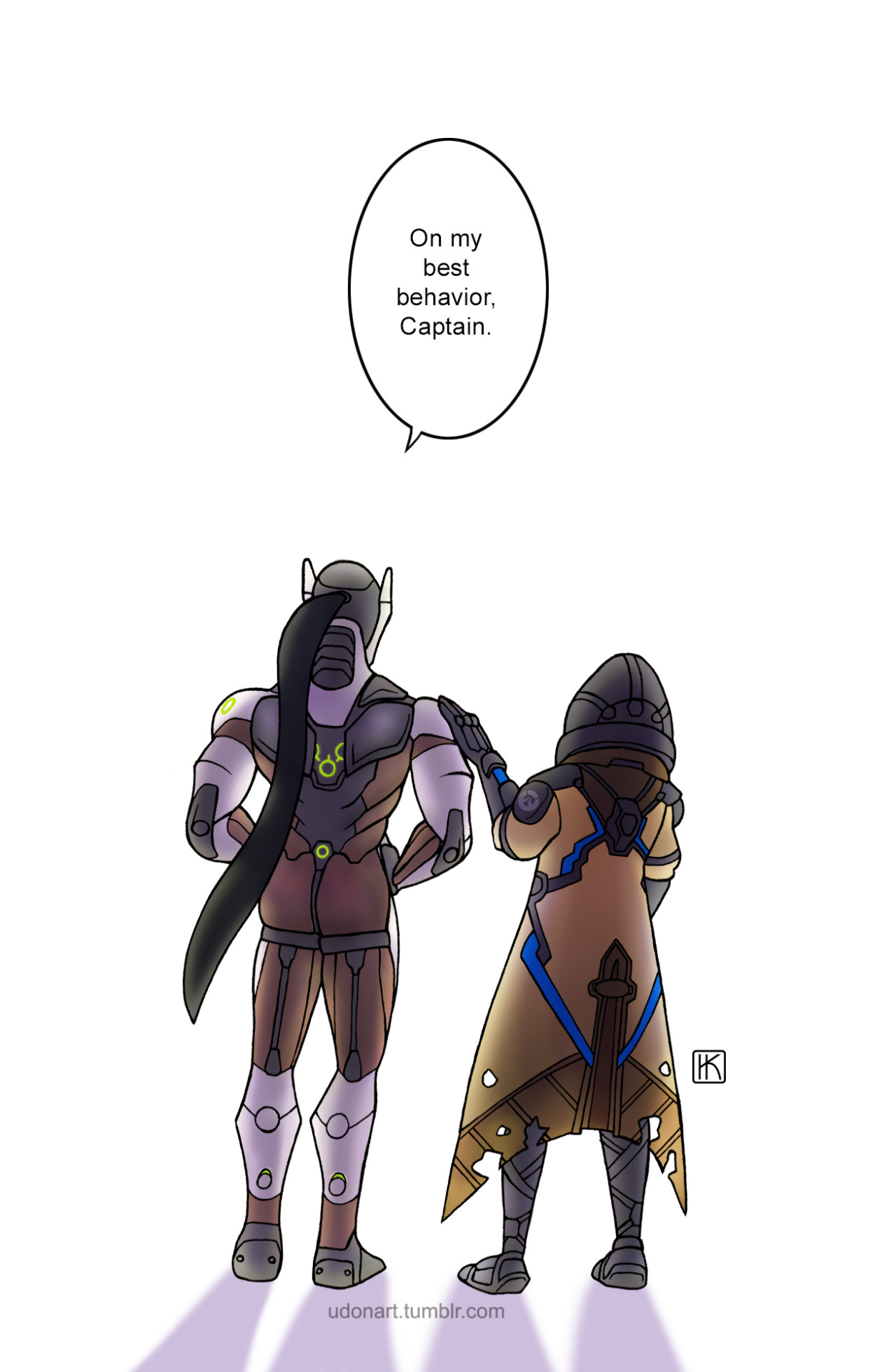 udonart:  One of my favorite in-game interactions! It speaks of so much history between