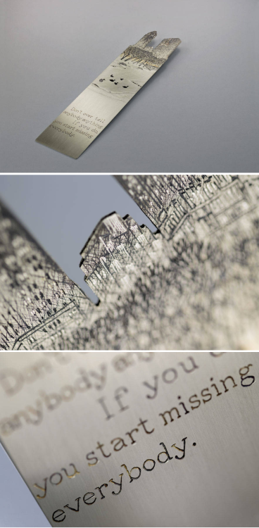 culturenlifestyle:Stunning & Sophisticated Laser Cut Bookmarks Inspired by Classical Art & Literature Italian designer Massimo Moreale from Silverleaf creates stunning sculptural silver bookmarks, which are deeply inspired by nature, classical