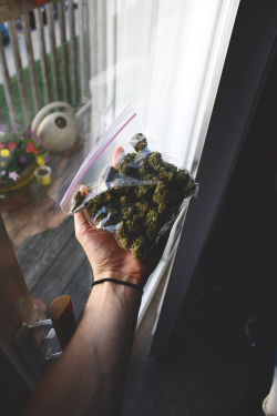 Ghettolover69:  Big Bags Of Weed Mad Me Wet!! X)