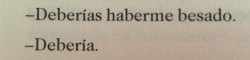 -Deberíamos.