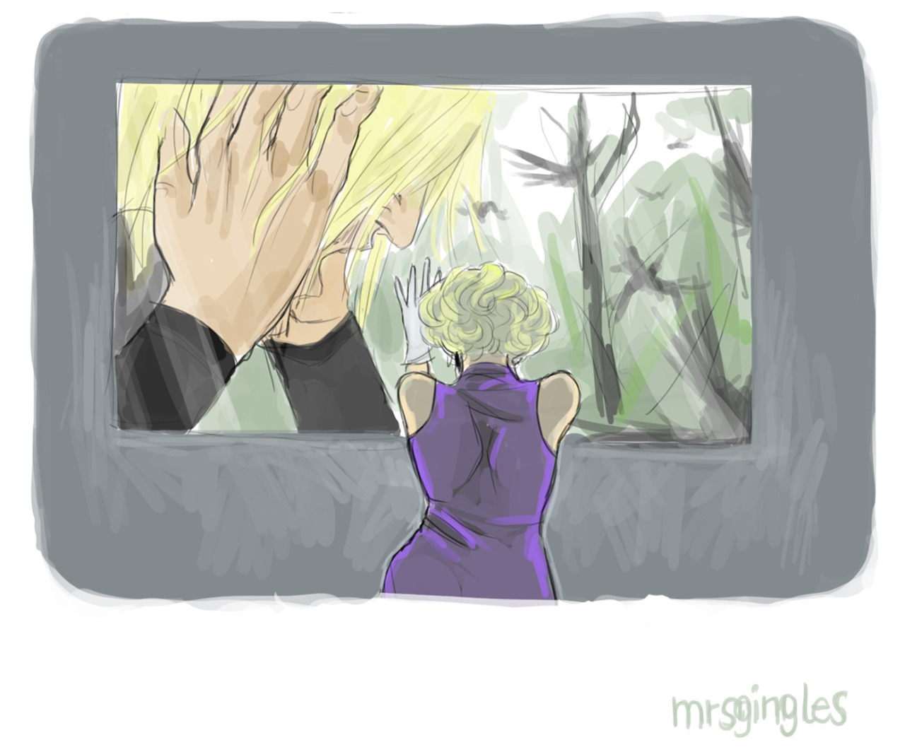 mrsgingles:  this is probably the most upsetting thing, I have ever drawn. And now