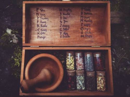 ancient-hearts: Ancient Hearts Herb Witch Box: Mix your own Incense Box. As always there is an Anci