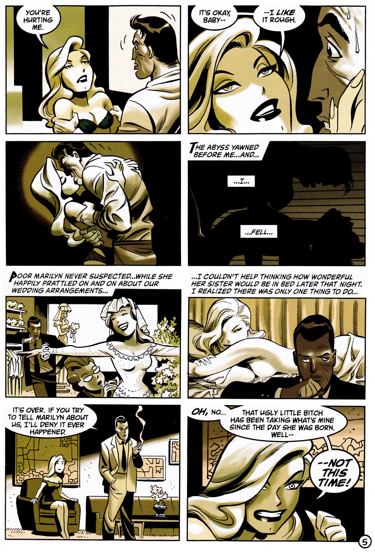 jthenr-comics-vault:  BATMAN: BLACK &amp; WHITE #1 (June 1996)&ldquo;TWO