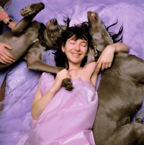 Kate Bush by John Carder Bush during the promotional shot for &lsquo;Hounds Of Love&rsquo;