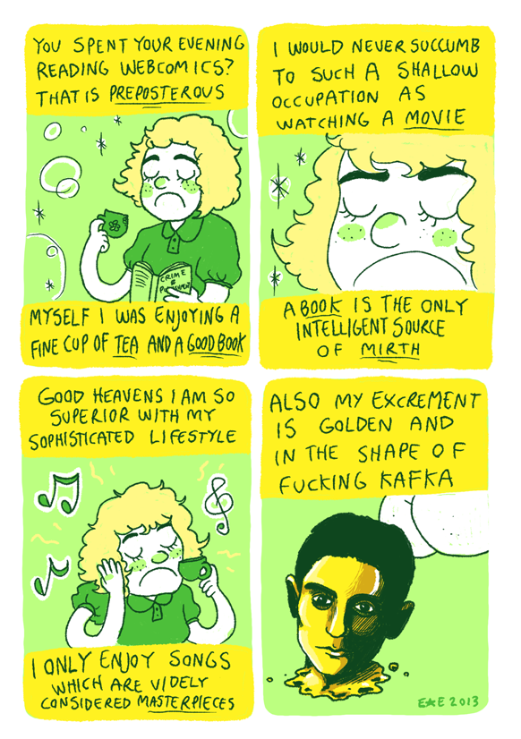 superqueerartsyblog:  relax everyone enjoys stupid stuff once in a while 