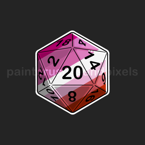 paintbrushesandpixels: New Design! DnD belongs to the gays now. We did it, you guys. Buy them on Tee