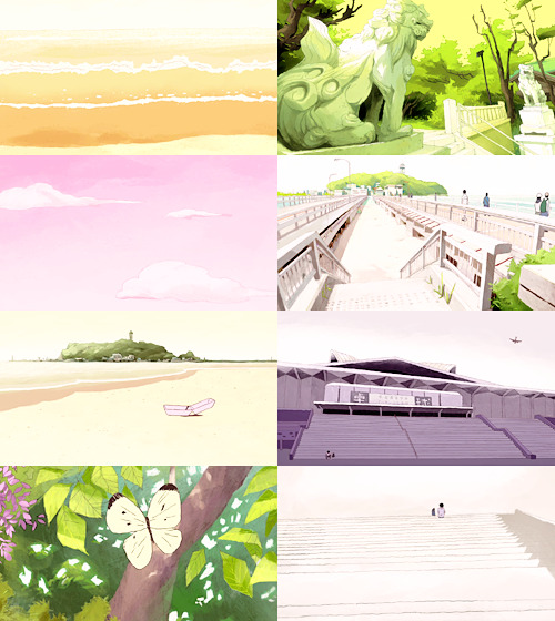 lucy-locket:  ping pong the animation ~ scenery 