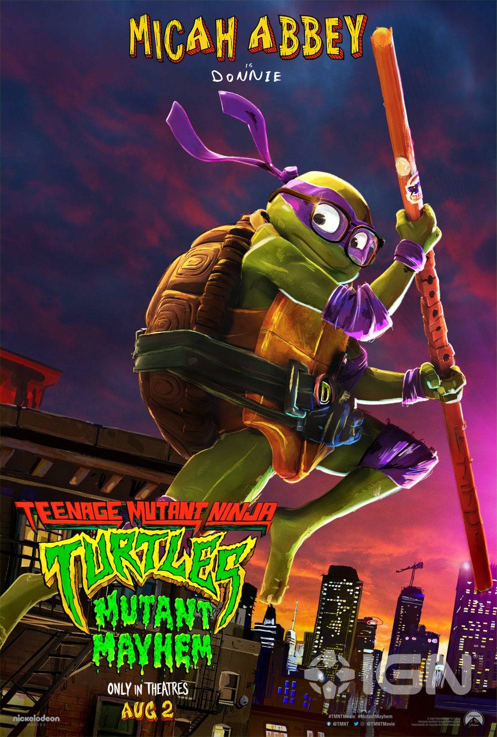 Awesome TMNT: Mutant Mayhem Poster By Matheuss Berant Pays Tribute To The  Original Movie