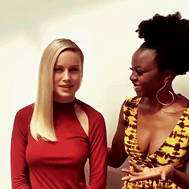 michonnegrimes: danaigurira: My girl @brielarson and I wanted to know if you’re ready for #Avengers: