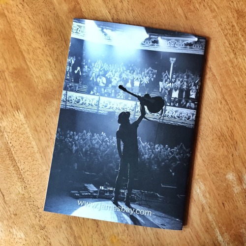 Over the moon to see my photographs featuring so heavily in the @jamesbaymusic European Tour program