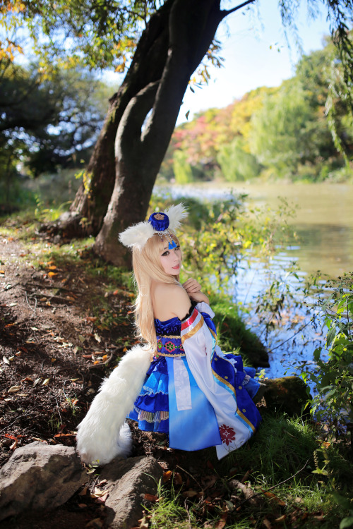 Kaku-san-sei Million Arthur (Nine Tailed Fox)  More Cosplay Photos & Videos - http://tinyurl.com/mddyphv  New Videos - http://tinyurl.com/l969dqm 