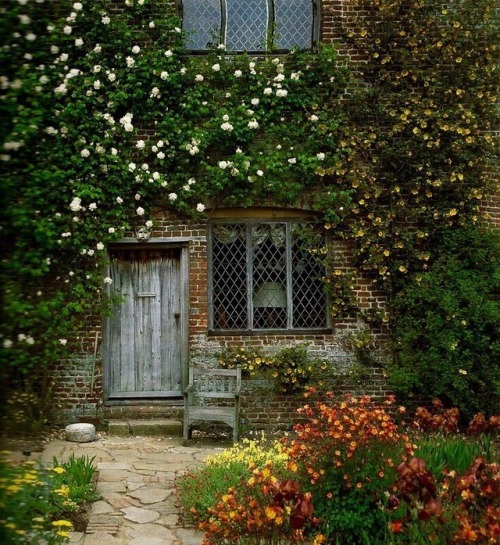 ameliadashwood:The Cottage Garden at Sissinghurst Castle Garden Kent created by Harold Nicholson and