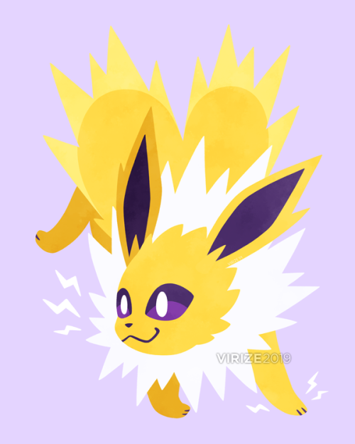 Let’s Go, Eeveelutions! Jolteon ok I know I said I wanted to avoid “heart butts” like with Vaporeon’