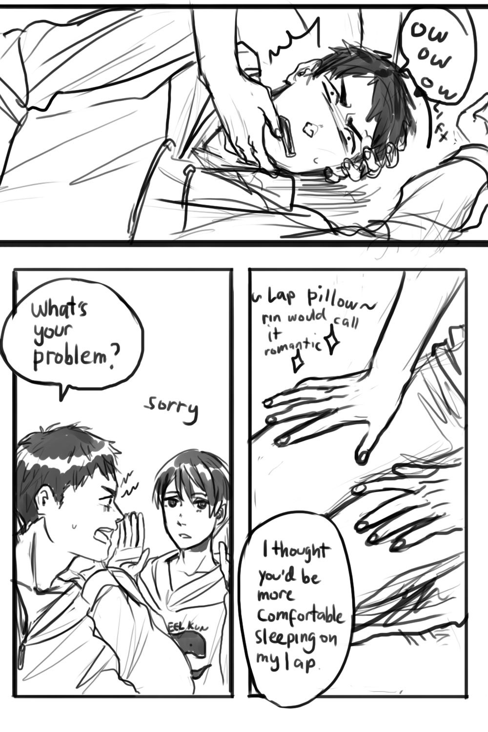 bootleronduty:  Ssk ya lazy bum. Stop being such a freeloader. Oh my gosh I’m sorry