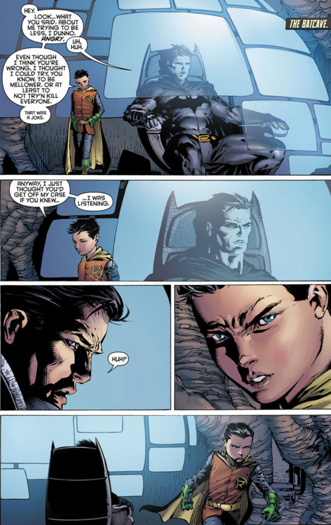 nightwingthebooty:You guys liked my “images from Batman comics that live rent free in my head” post so here’s some images of Damian that live rent free in my head:Damian saving Dick from the Heretic and sacrificing himselfDamian just wanting to