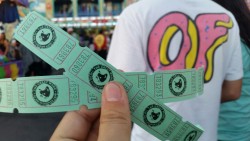 dabivore:  Some tickets to play games at