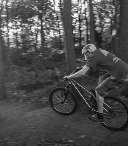 thebikingsquirrel:  Ali at the pumptrack