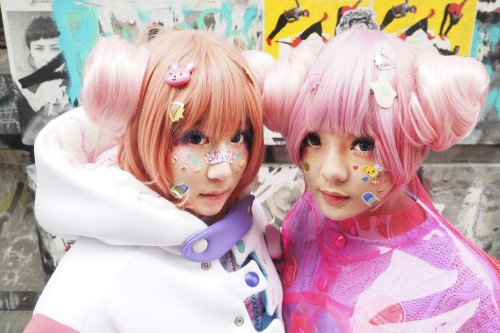 xxyokaisekaixx:  Hey Hey Space girls~  ꒰｡•ॢ◡-ॢ｡꒱ capsule collection made and design by purinchan model: purinchan , stitch Photo: Micheal  