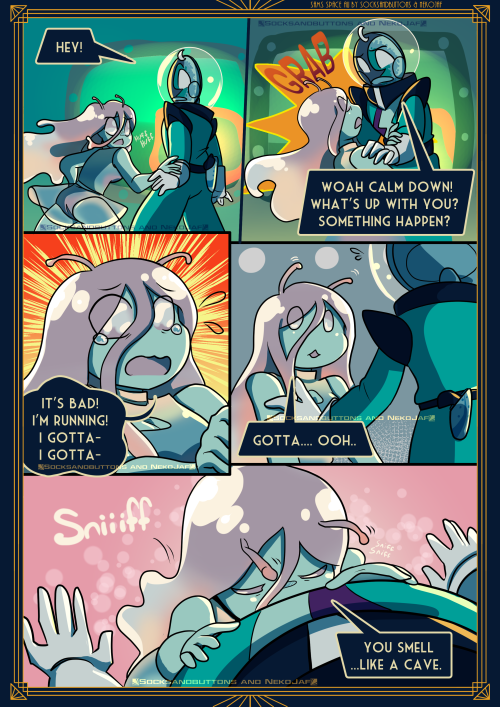 The Adventure Continues!@nekojaf And I Have Brought Yet Another Comic From Space Au To You!