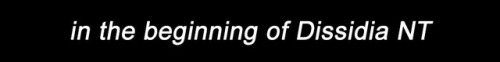 moquall:So… you dont want to go on another mission with your dissidia friends, Squall ?And during hi