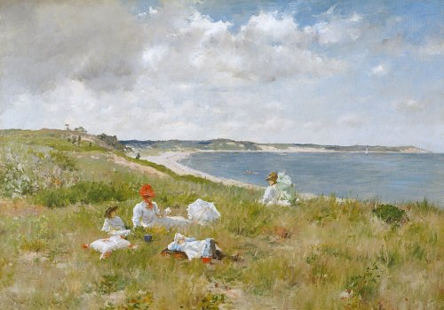 William Merritt Chase - Idle Hours (c. 1894)