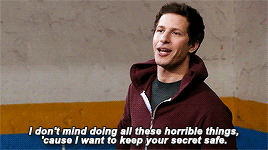 amyjake:jake peralta: a supportive and loyal friend to the nine-nine squad ☼