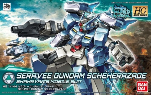 gunjap:  HGBD 1/144 Seravee Gundam Scheherazade