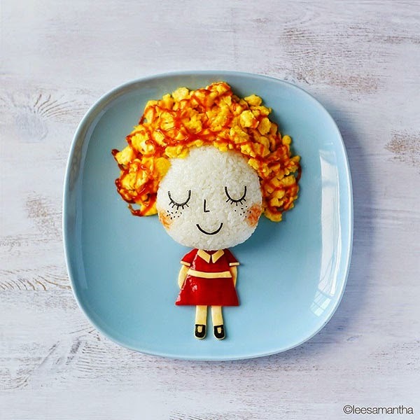 mayahan:  Food Art by Samantha Lee
