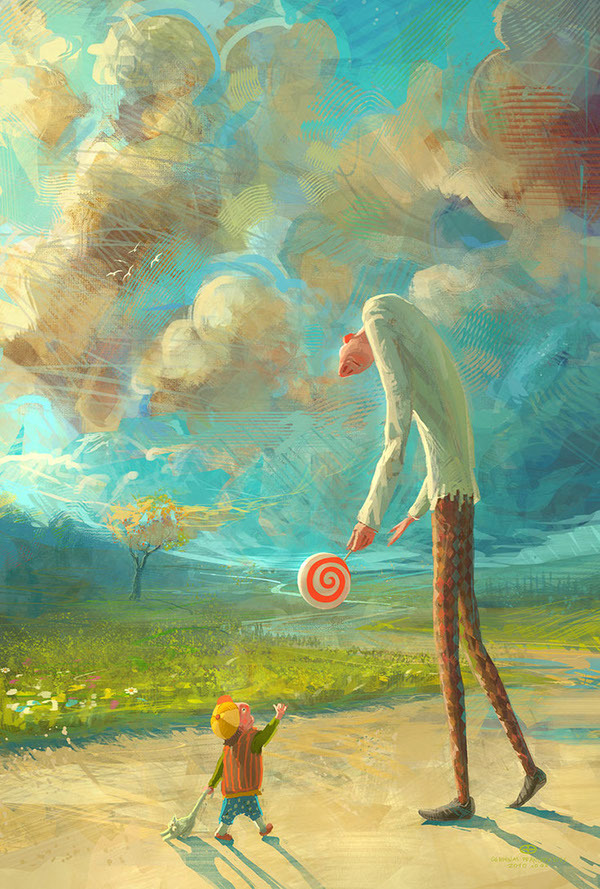 theamazingdigitalart:  The amazing digital art of  Gediminas Pranckevicius     Sketching