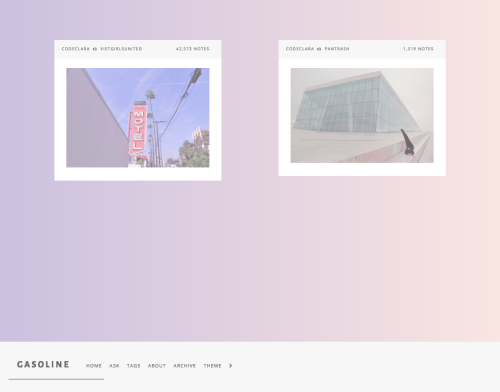 trenzathemes:Gasoline - Theme 23 This is a simple and cute horizontal theme that I made a while ba