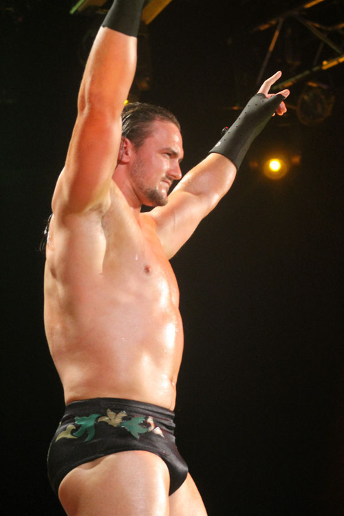 rwfan11:  Drew McIntyre  Nice bulge Drew!