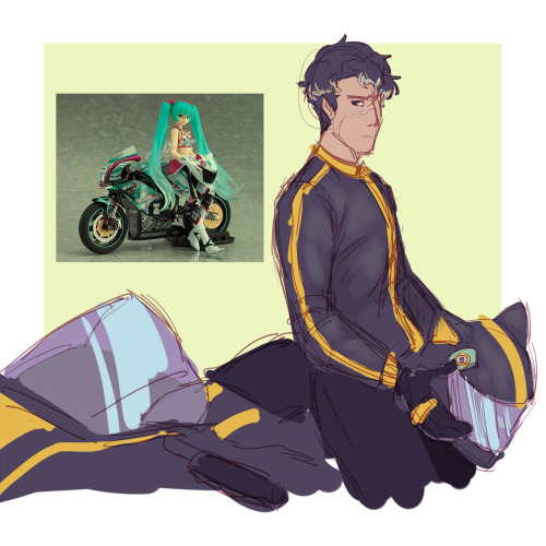something something wash being a biker from that time where he wasnt Recovery 1