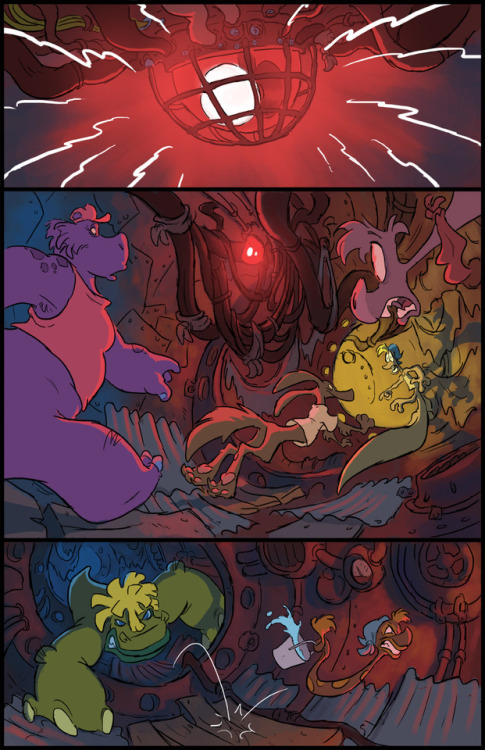 Finally starting my side project. pages 1-4